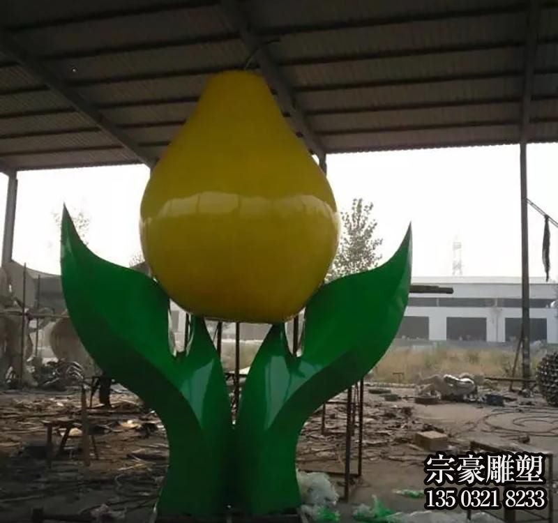 不銹鋼鴨梨雕塑 不銹鋼鴨梨雕塑
