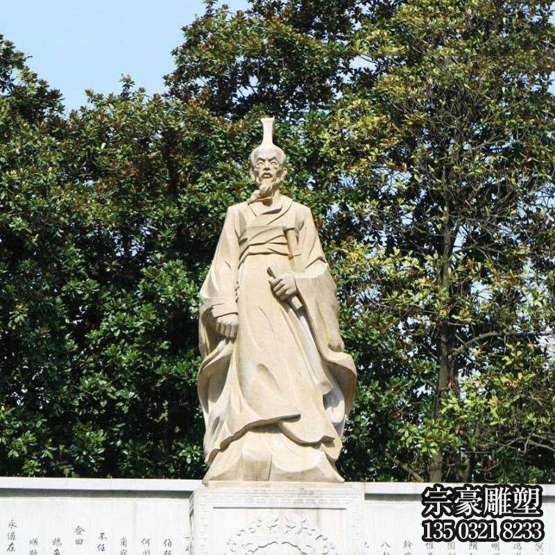戰(zhàn)國(guó)名人屈原石雕塑像 戰(zhàn)國(guó)名人屈原石雕塑像